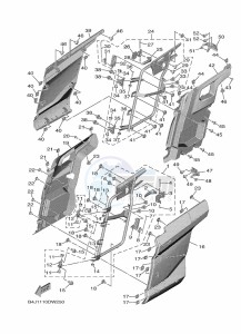 YXF1000EW YX10FRPAN (B4JA) drawing SIDE COVER 2