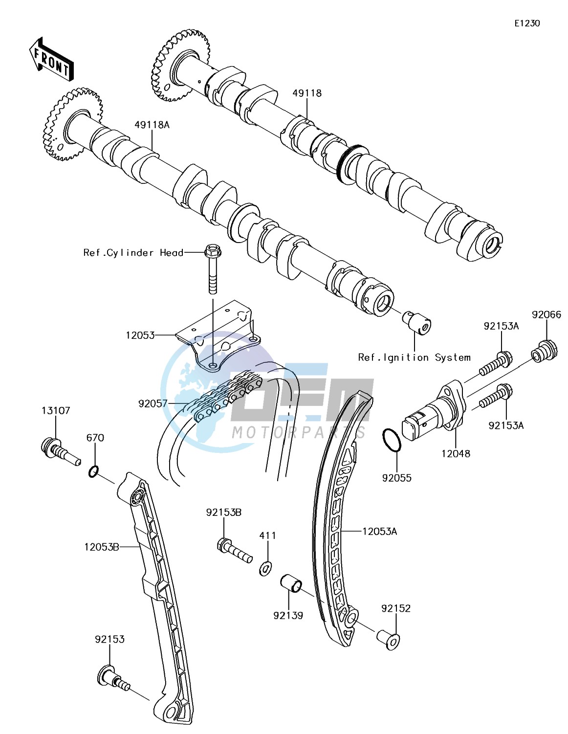 Camshaft(s)/Tensioner