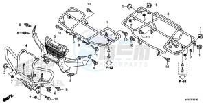 TRX500FM1F TRX500FM Europe Direct - (ED) drawing CARRIER