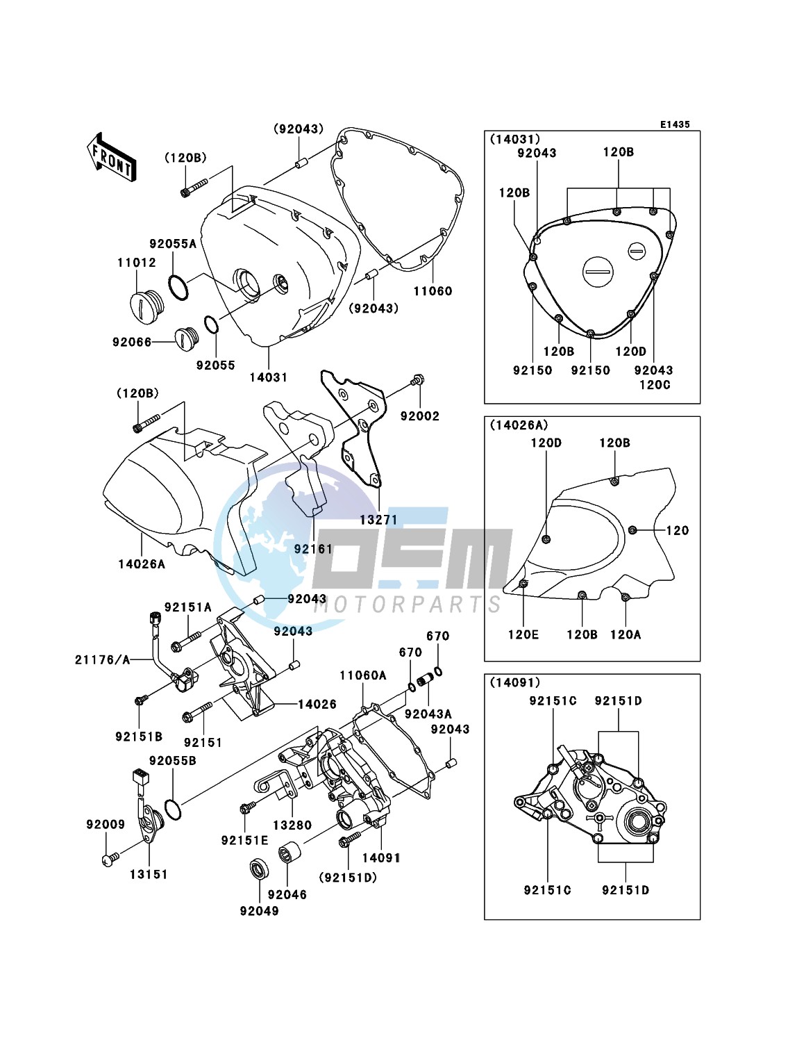 Left Engine Cover(s)