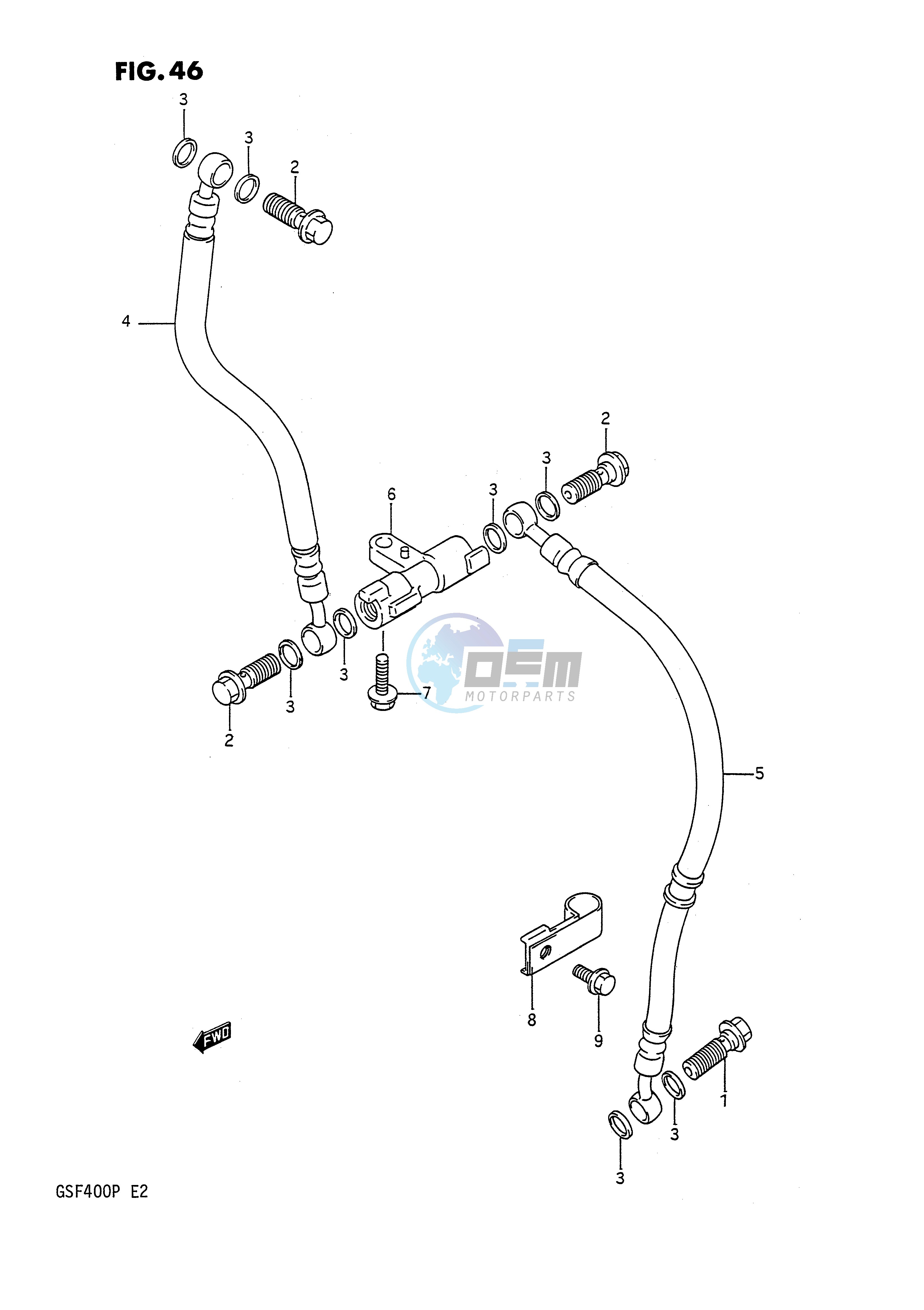 FRONT BRAKE HOSE