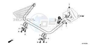 TRX420FA6H Europe Direct - (ED) drawing STABILIZER