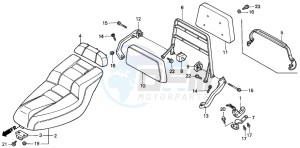 CN250 HELIX drawing SEAT