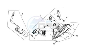 VS125S drawing AIRFILTER