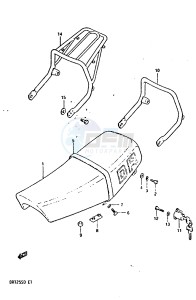 DR125S (Z-D) drawing SEAT