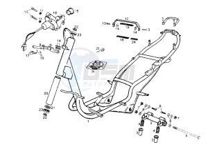 ATLANTIS LC - 50 cc drawing FRAME