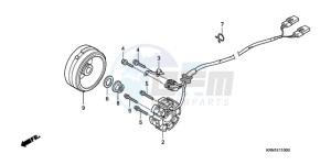 CRF250R9 Australia - (U) drawing GENERATOR