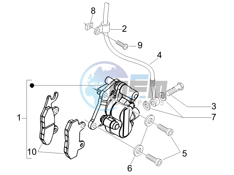 Brakes hose  - Calipers