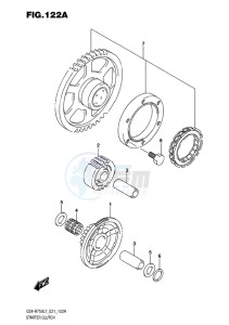 GSX-R750 EU drawing STARTER CLUTCH