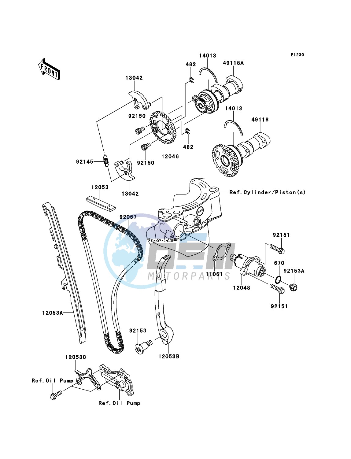 Camshaft(s)/Tensioner