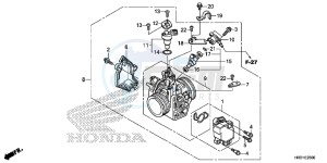 TRX420TM1H Europe Direct - (ED) drawing THROTTLE BODY