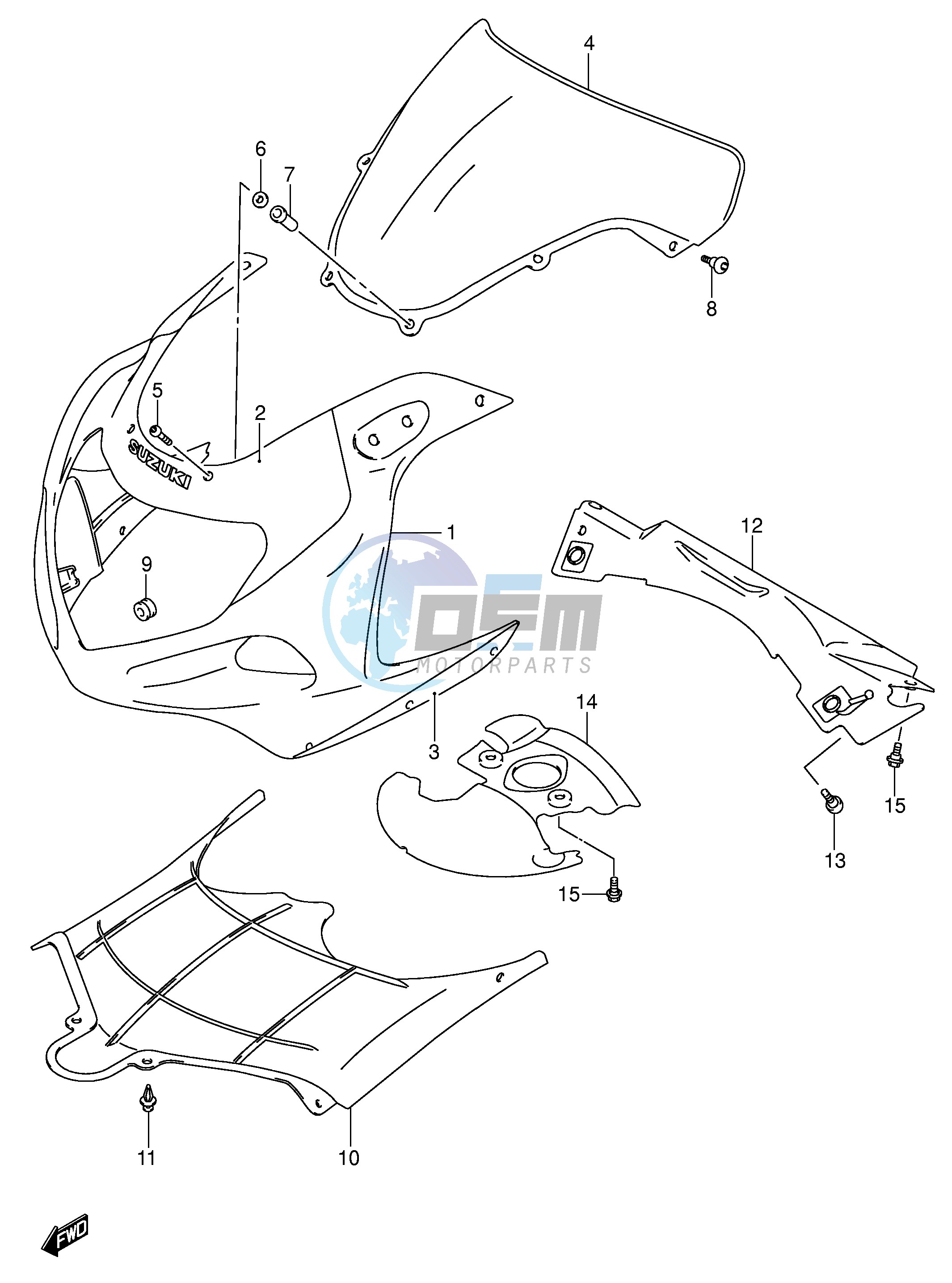 COWLING BODY (MODEL K2)