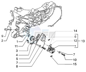 NRG 50 power DT drawing Oil pump