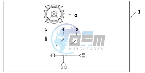 REAR SPEAKER SET