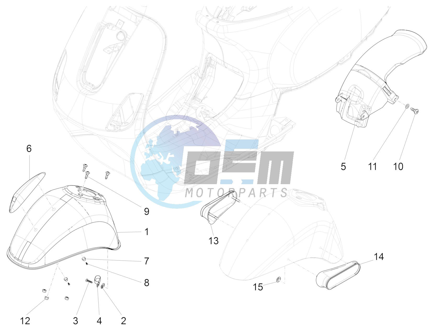 Wheel housing - Mudguard