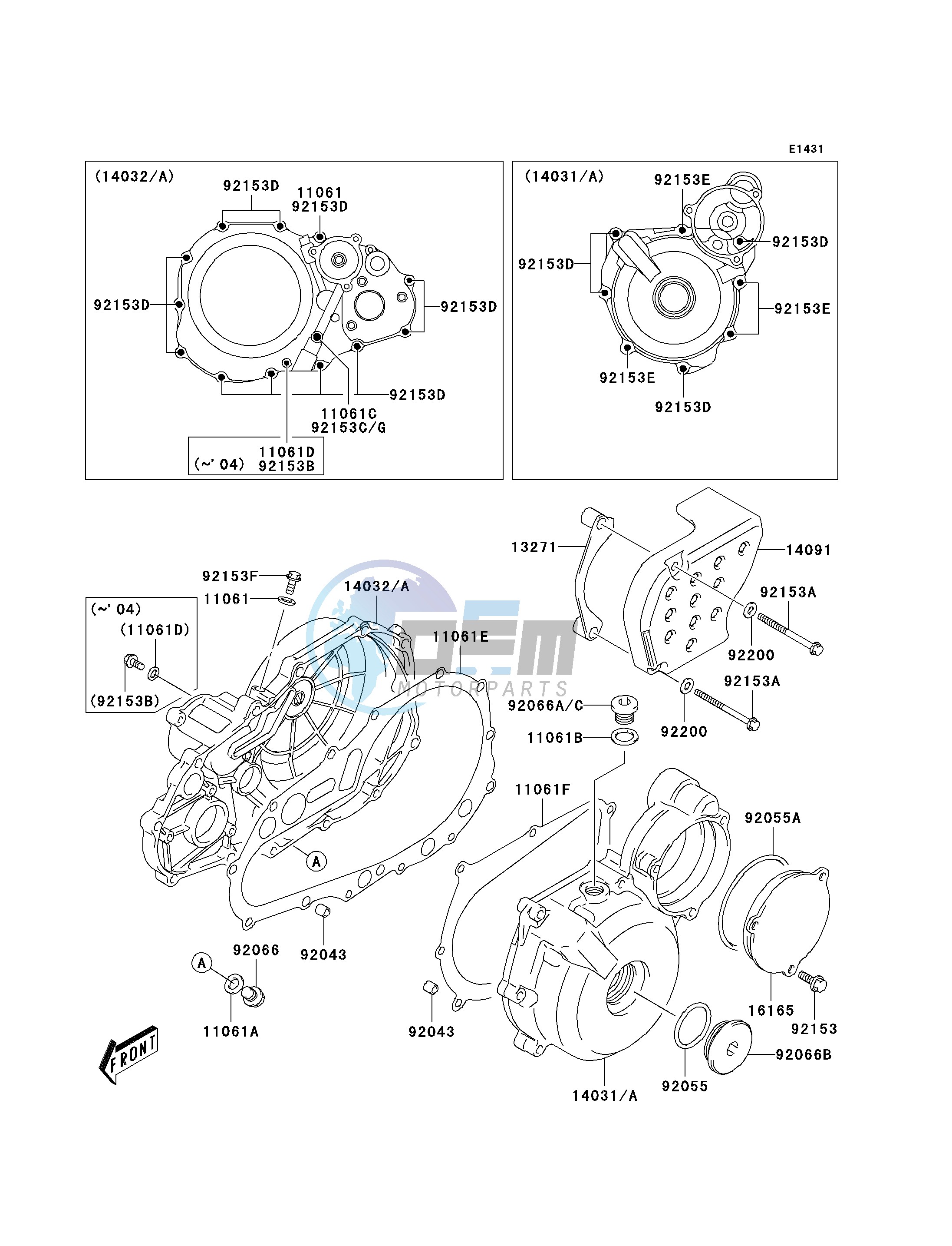 ENGINE COVER-- S- -