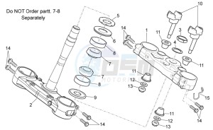 SXV 450-550 2009-2011 drawing Steering I