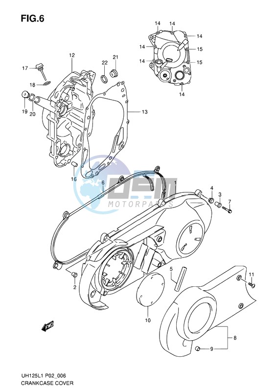 CRANKCASE COVER