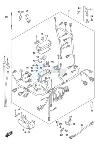 DF 175 drawing Harness (Model: TG/ZG)