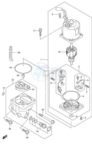 DF 150 drawing PTT Motor