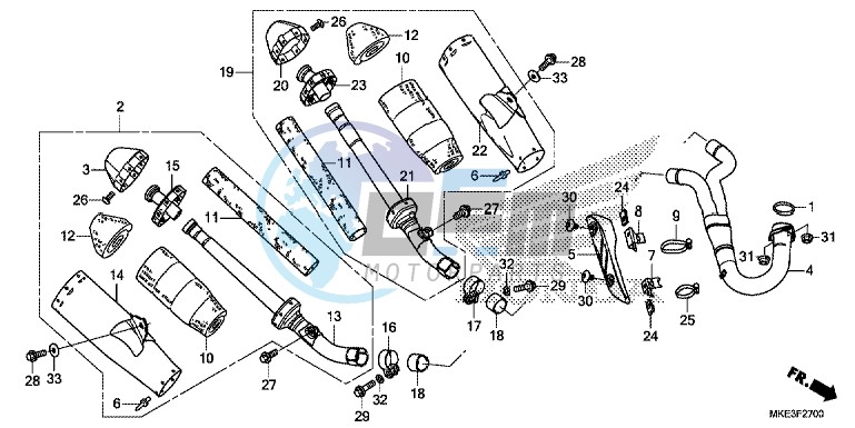 EXHAUST MUFFLER