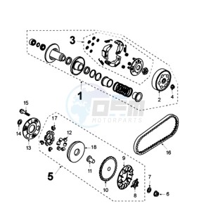 VCLIC BAEV drawing CLUTCH WITHOUT SENSOR