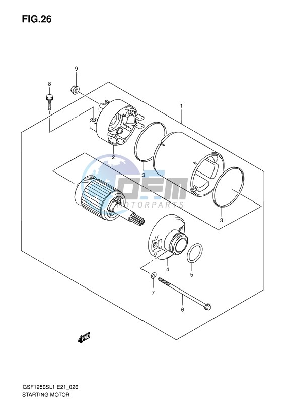 STARTING MOTOR