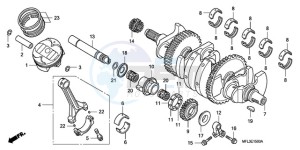 CBR1000RR9 Europe Direct - (ED / MME TRI) drawing CRANKSHAFT/PISTON