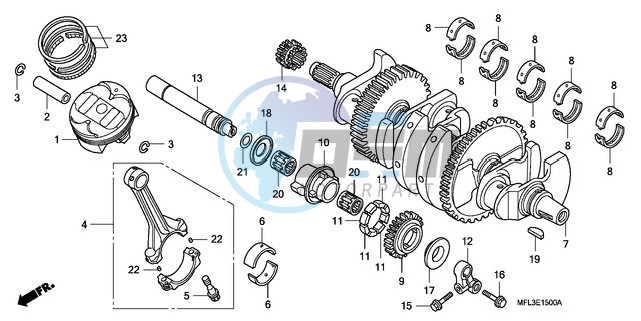 CRANKSHAFT/PISTON