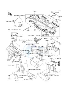 VN 1600 G [VULCAN 1600 NOMAD] (6F) G6F drawing CHASSIS ELECTRICAL EQUIPMENT