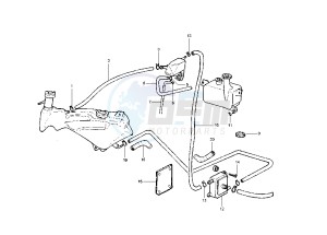 Runner POGGIALI 50 drawing Fuel supply system