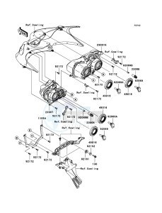 ZZR1400 ABS ZX1400B6F FR GB XX (EU ME A(FRICA) drawing Headlight(s)