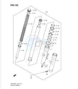 VLR1800 drawing FRONT DAMPER