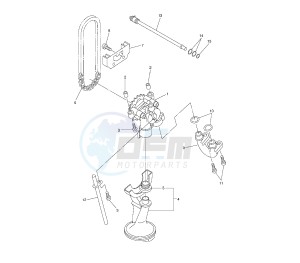 XJ6-F DIVERSION 600 drawing OIL PUMP