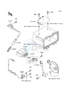 KVF360_4X4 KVF360-A3 EU GB drawing Ignition System