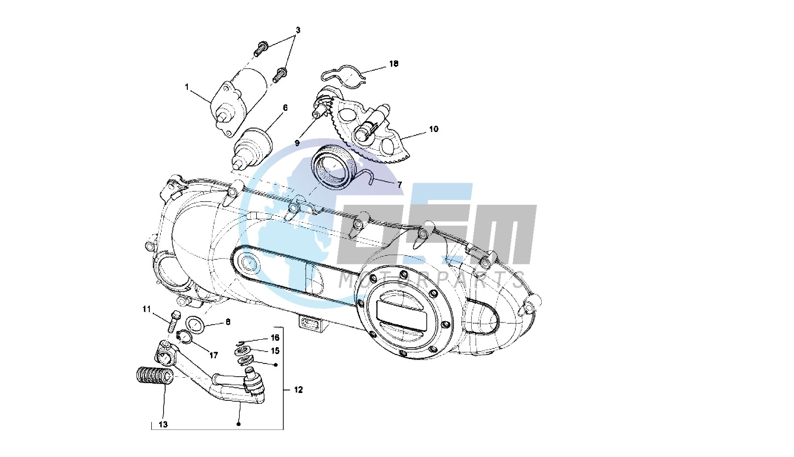 STARTING MOTOR