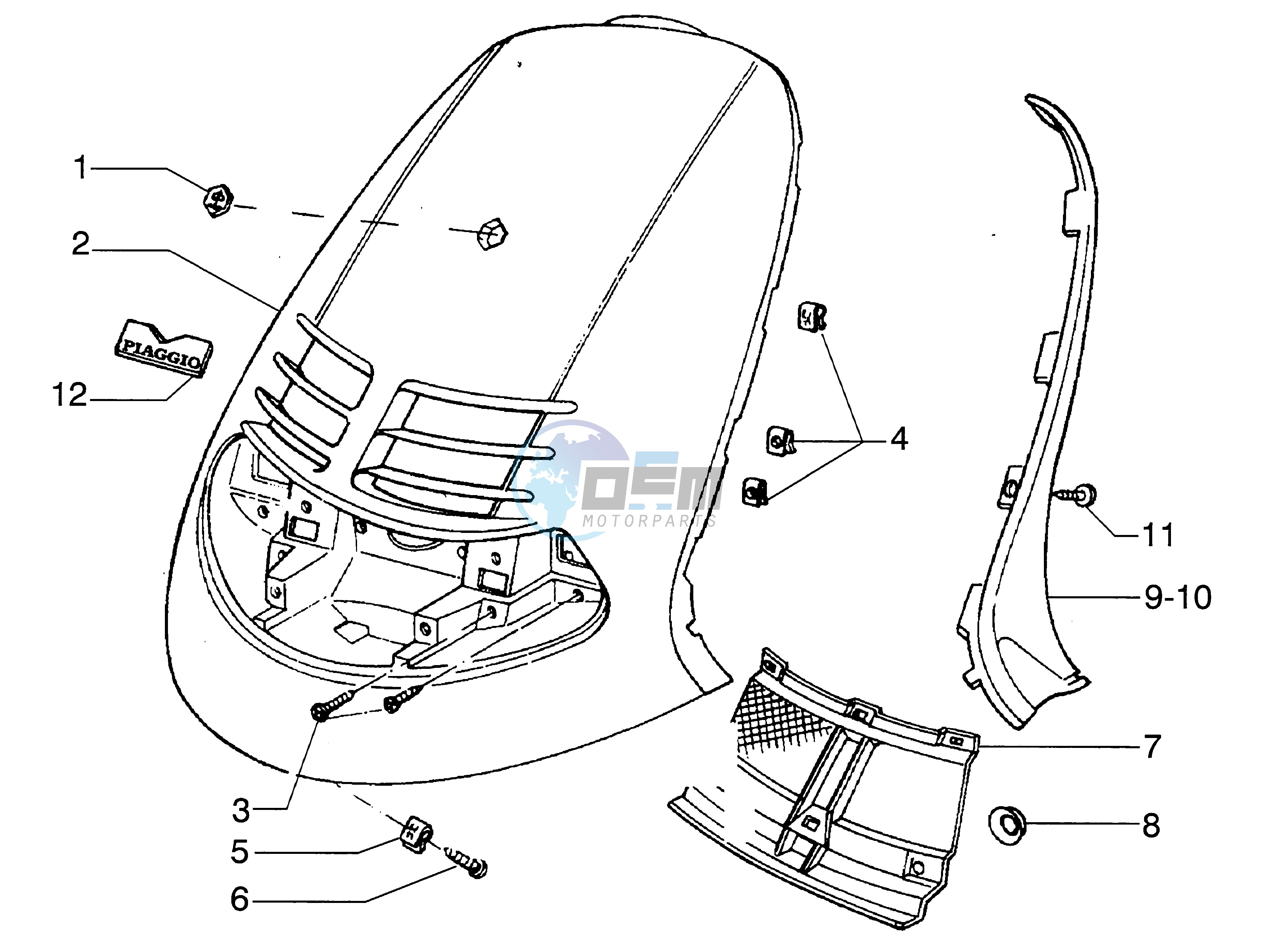 Front shield