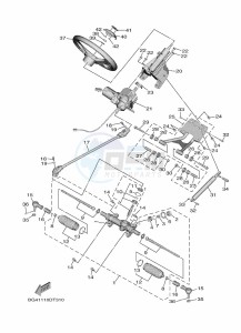 YXE850ENS YXE85WPSK (B8K1) drawing STEERING