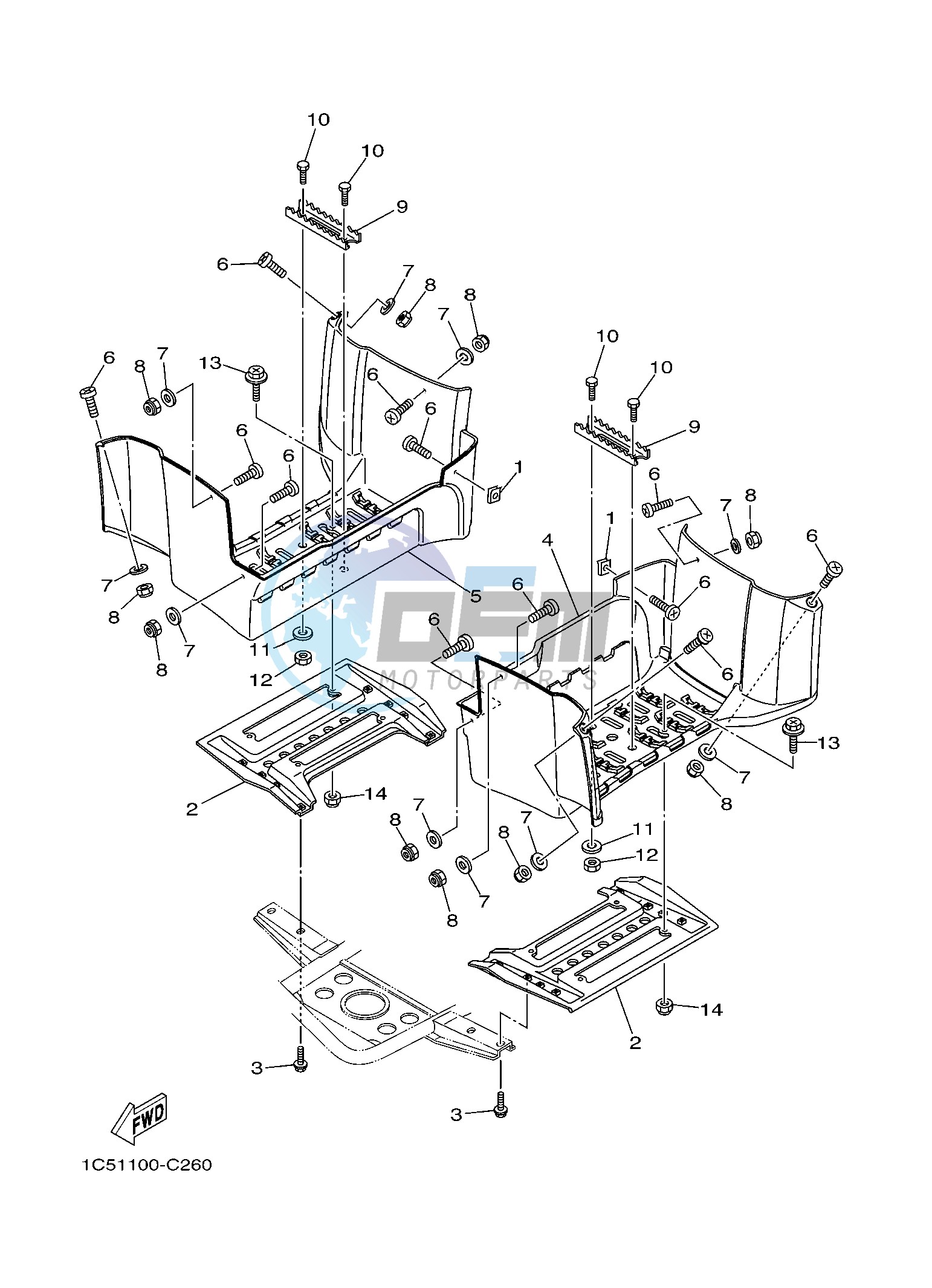 STAND & FOOTREST