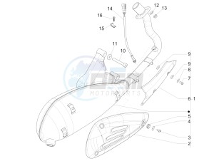 946 ARMANI 125 4T 3V ABS E3 (EMEA, APAC) drawing Silencer