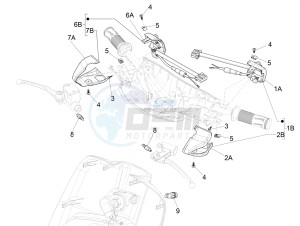 SPRINT 150 4T 3V IGET ABS-NOABS E2-E3-E4 (APAC) drawing Selectors - Switches - Buttons