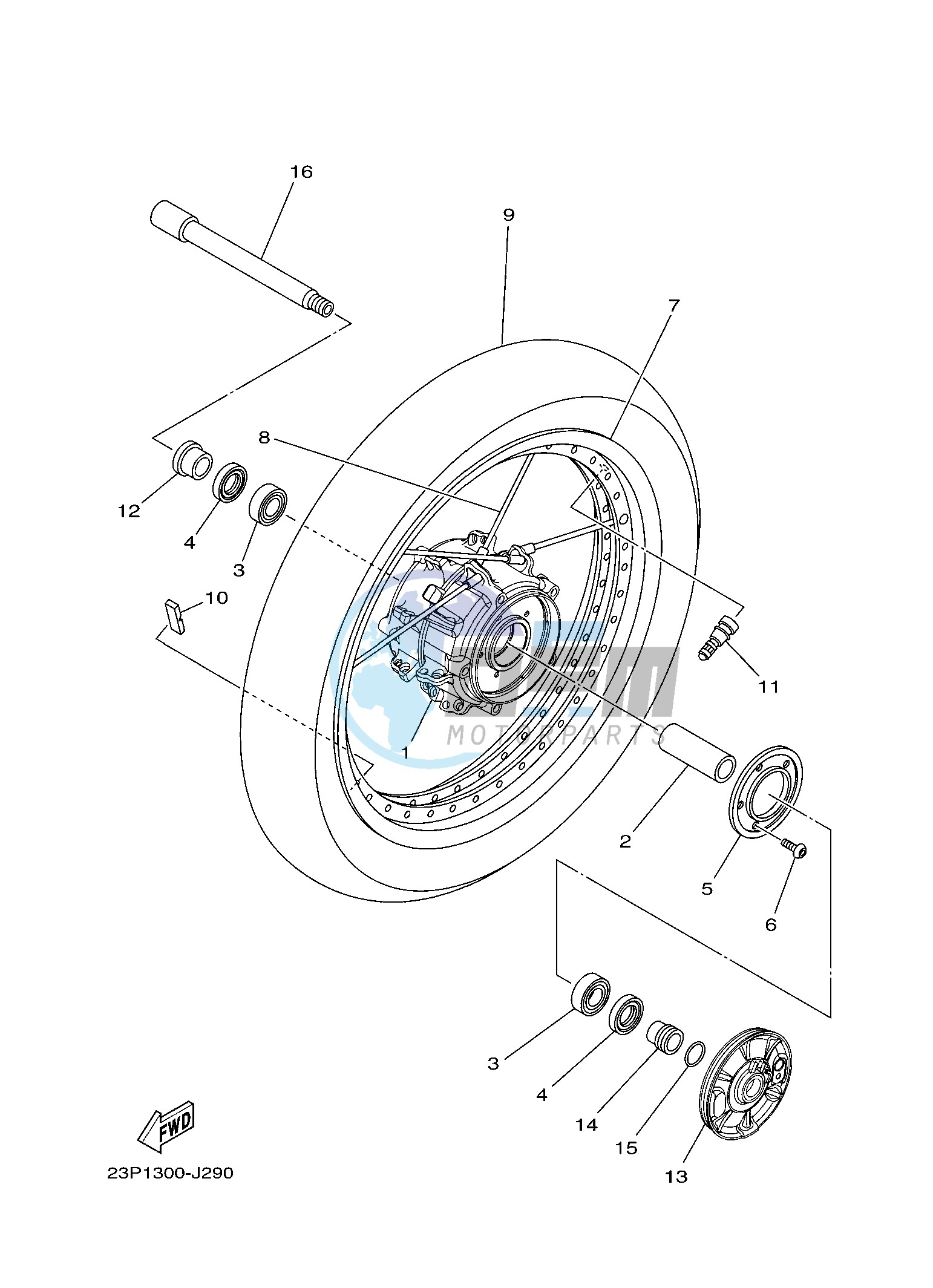 FRONT WHEEL