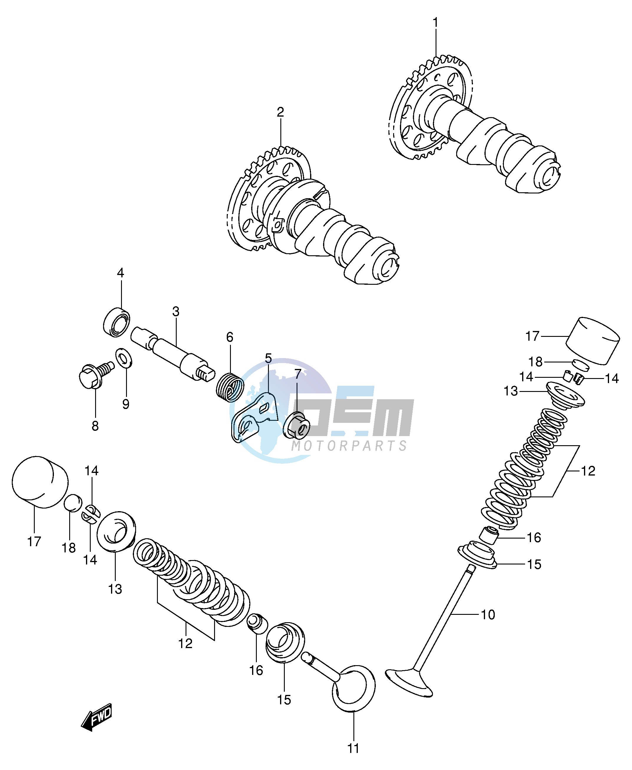 CAM SHAFT VALVE