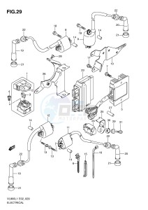 VL800 (E2) VOLUSIA drawing ELECTRICAL (VL800L1 E19)