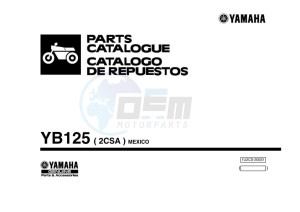 YB125 (2CSA) drawing Infopage-1