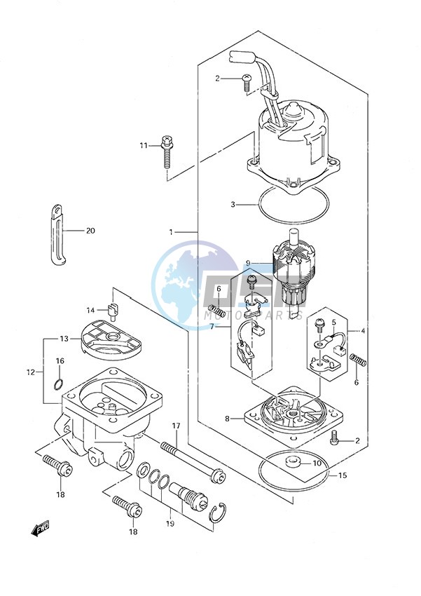 PTT Motor (DF 250S)