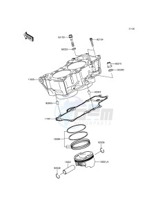 ER-6F EX650EFF XX (EU ME A(FRICA) drawing Cylinder/Piston(s)