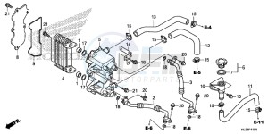 SXS700M2H Europe Direct - (ED) drawing OIL COOLER