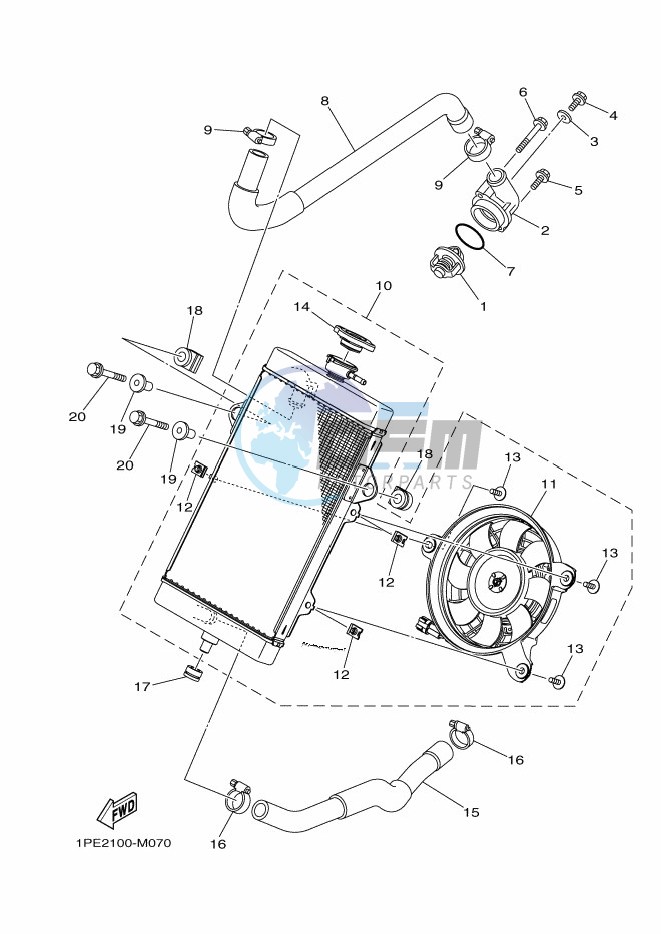 RADIATOR & HOSE