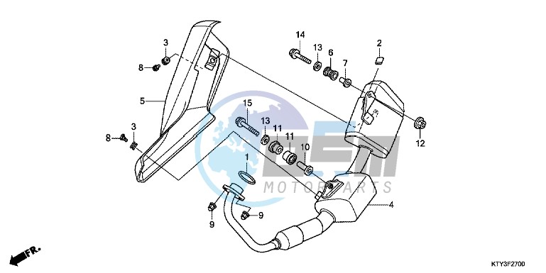 EXHAUST MUFFLER